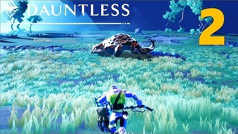 [2] A FIRE BREATHING DRAGON TURTLE?!? (Dauntless Beta Multiplayer)