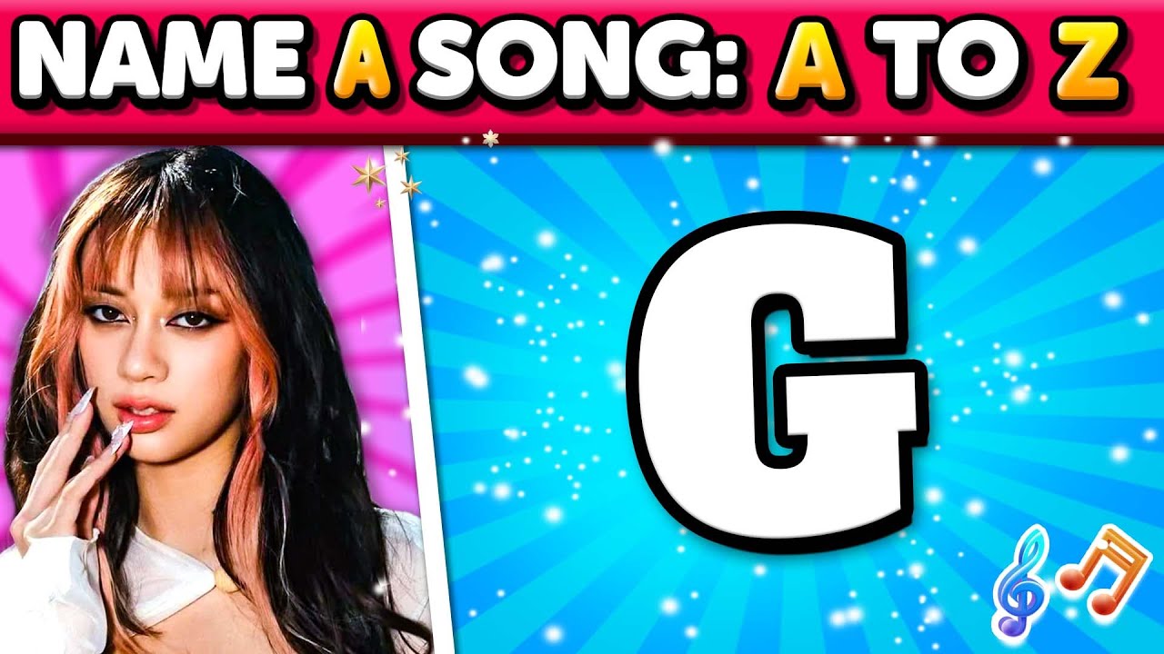 НАЗВАЙТЕ ПЕСНЮ: ОТ А ДО Я 🔤 | ВИКТОРИНА ПО ПЕСЕННЫМ АССОЦИАЦИЯМ 🔥 Музыкальная викторина 2025