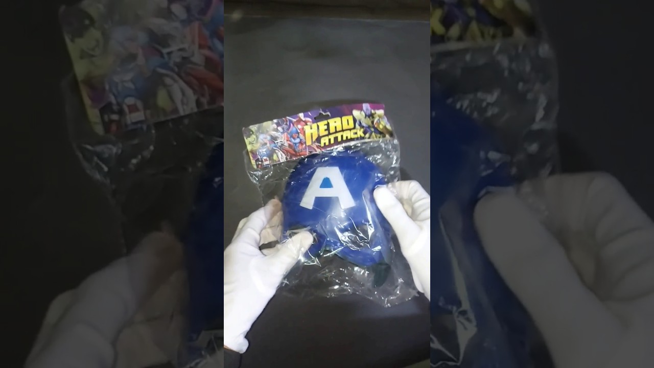 Satisfying video with Unboxing Marvel Avengers Mask Collection | Captain America Mask | asmr