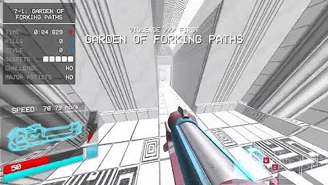 Speedrunning a random ultrakill level every day until i start hrt | Day 50 (7-1)