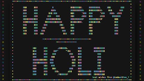 Happy Holi text animation | JAVA Programming