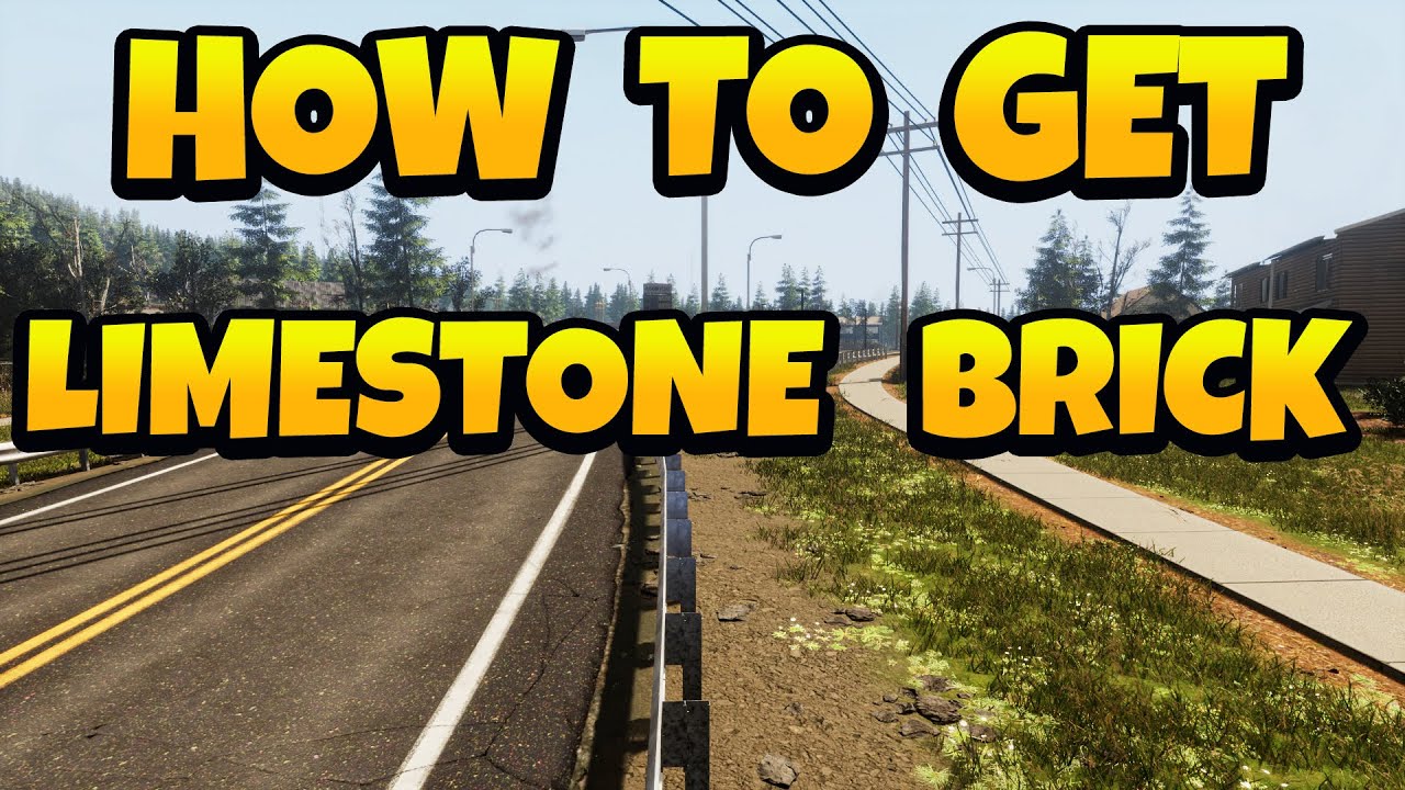 Как получить известняковый кирпич в игре Vein