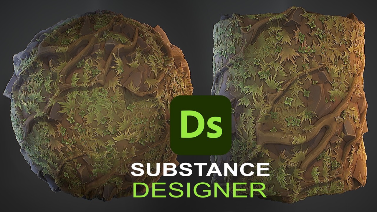 FOREST GROUND | SUBSTANCE DESIGNER - YouTube