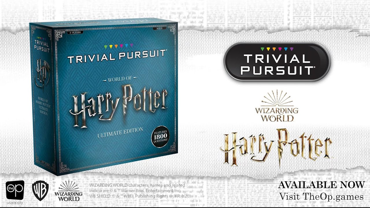 USAopoly Harry Potter Trivial Pursuit Ultimate Edition Family Game