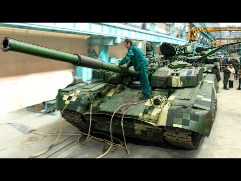 Tank Production🤖[Factory] Assembly USA Abrams vs. Ukraine vs. Russian tanks manufacturing process🔧