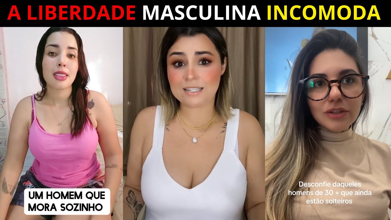 Mulheres incomodadas com homens solteiros que vivem sozinhos felizes em paz