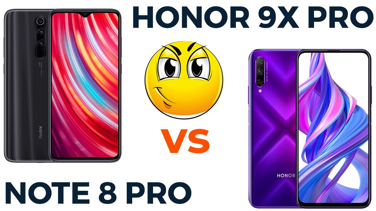 Redmi Note 8 Vs Honor 9x