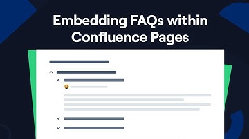 Embedding FAQs within Confluence Pages | FAQ for Confluence Cloud