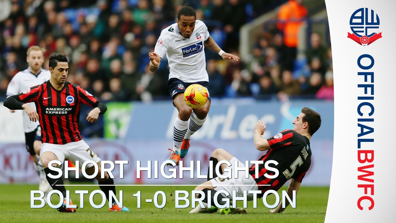 SHORT HIGHLIGHTS | Bolton 1-0 Brighton