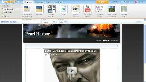 Weebly Demo - How to build a website
