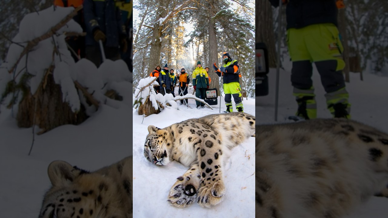 Second Chance: Snow Leopard Released Back to the Wild!
