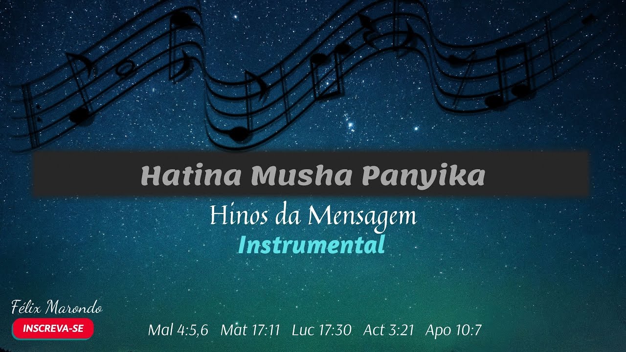 Hatina Musha Panyika | Instrumental | Shona Hymns
