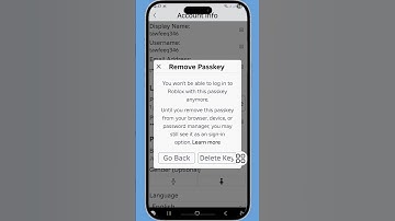How To Remove Passkey On Roblox #shorts #shortvideo #viralreels #reels #roblox #passkey #delete