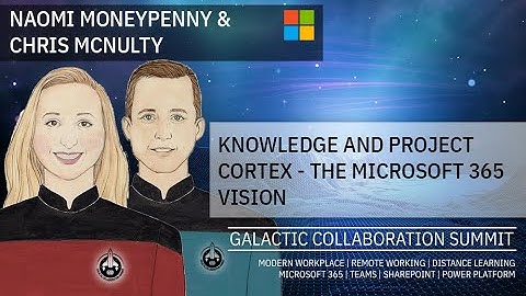 GalacticSummit Naomi Moneypenny & Chris McNulty - Knowledge and Project Cortex
