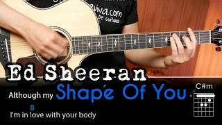 Shape Of You Acordes Guitarra