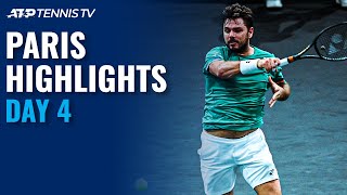 Wawrinka Tames Rublev; Nadal Advances | Paris 2020 Day 4 Highlights