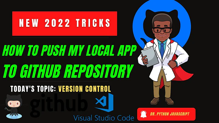 GIT 2022: How To Push Local Project To A Github Repository Online (Easy)