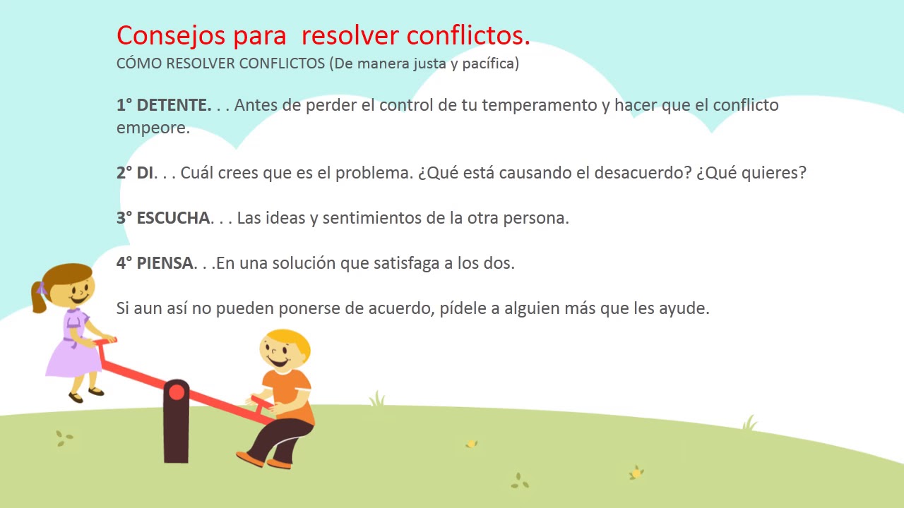 Identificamos situaciones que generan conflictos YouTube