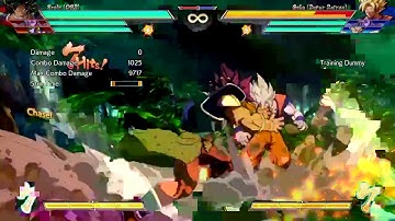 Broly Command Grab Combo