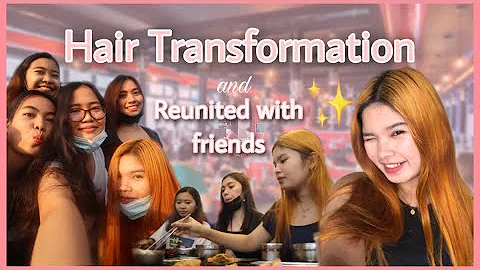 VLOG: Hair Transformation + Reunited with Friends ...