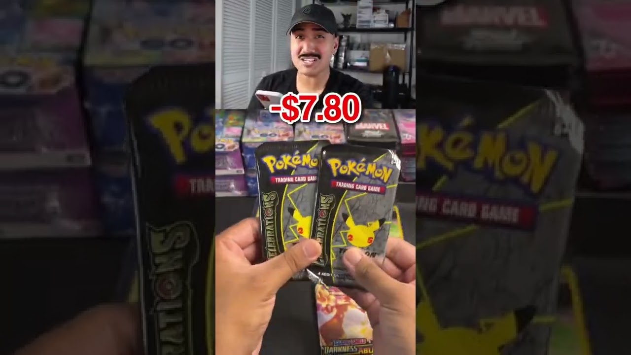 Заработок с редкими картами покемонов 📈 — мини-коробка Pokemon Celebrations 🔥