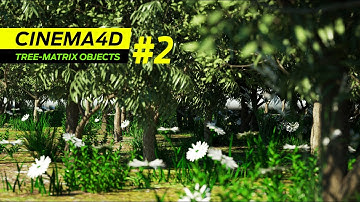 Cinema 4D Tutorial - How to Stick Objects to Fractured Geometry #2