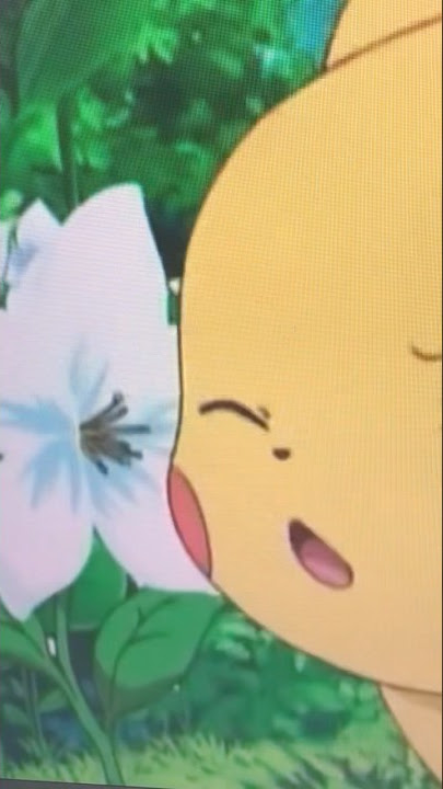 Pikachu ADORABLY Sneezed! #pokemon #anime #pikachu