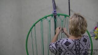 how to braid a hoop for a hammock