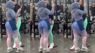 Hijab Style Legging Sport Women Gym Yoga Fitness