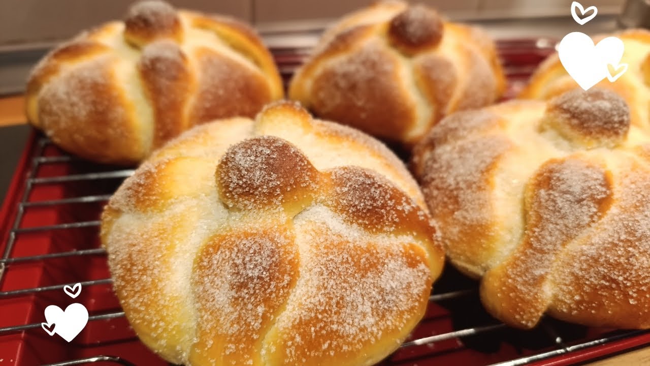 PAN de MUERTO  receta FÁCIL @Cocina con Disha