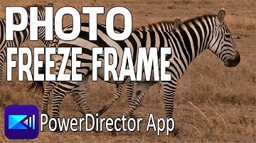 Create A Photo Freeze Frame Effect | PowerDirector App