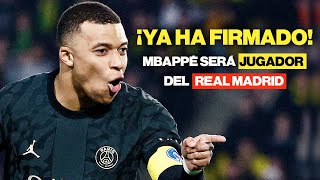 🚨¡MBAPPÉ YA HA FIRMADO con el REAL MADRID! MARCA, AS y MUNDO DEPORTIVO lo CONFIRMAN