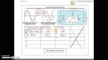 RL Series Circuit Equations & Sample Calculation (2 of 2)