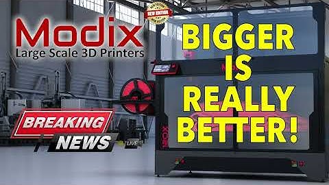 Modix 3D Printer Large Format All New Generation 4.0