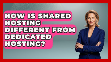 How Is Shared Hosting Different From Dedicated Hosting? | Domain And Hosting Gurus News