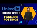 LinkedIn Scams | LinkedIn Fraud Exposed | LinkedIn Job Scams Exposed | Must Watch |