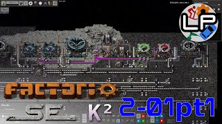 S2-E1 pt1 - Energised - Laurence Plays Factorio: Space Exploration 0.6 + Krastorio²