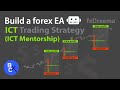 Build a forex ea robot  ict trading strategy backtest  high profits ict mentorship by fxdreema
