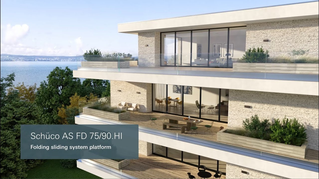 Schüco Bi-Fold Door System | AS FD 75/90.HI