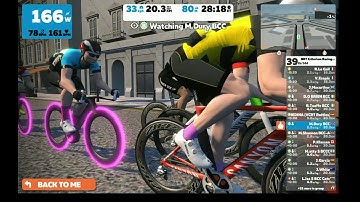BRT London Classique Crit race on Zwift 15th October 2020