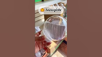 diy Halloween Snow Globe Halloween Tutorial #halloweendiy #diyhalloween #shorts