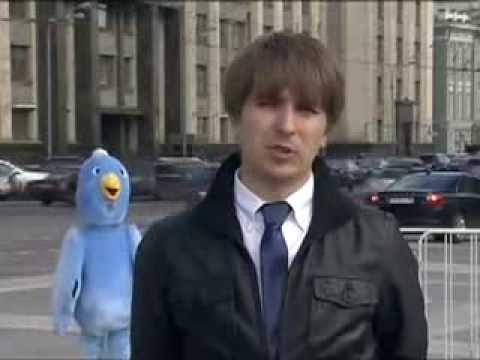 «Птица счастья» сорвала эфир журналисту 5 канала в Москве