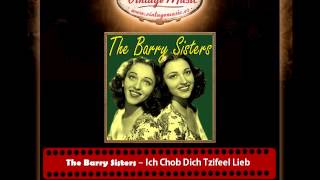 The Barry Sisters – Ich Chob Dich Tzifeel Lieb