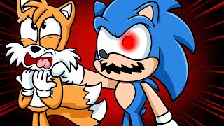 NEW CURSED SONIC vs Tails?!