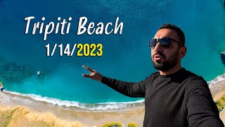 Tripiti Beach, Heraklion, Crete Greece, Kreta 2023