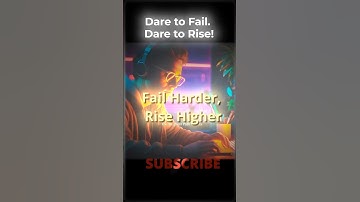 Fail Fast, Rise Faster: The Power of Resilience! #Shorts  #Habits #Mindset