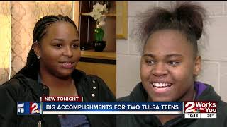 Tulsa teens to become first in family to earn college credit