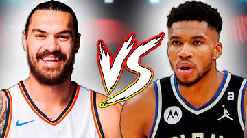 Steven Adams vs Giannis Antetokounmpo
