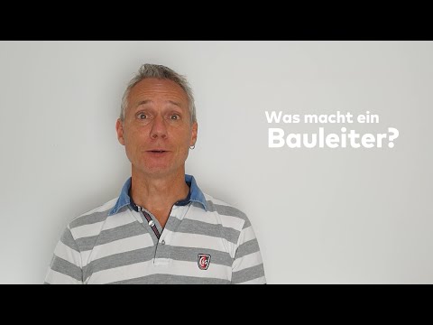 Video: Was macht ein Bauleiter?