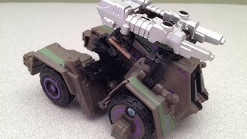 FALL OF CYBERTRON ONSLAUGHT - SDCC BRUTICUS TRANSFORMERS TOY REVIEW